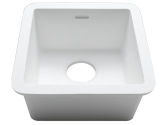 Porcelanosa BASIC Sinks Basic C605 - 30x30 E: Solid Surface Sinks Solid Surface 
